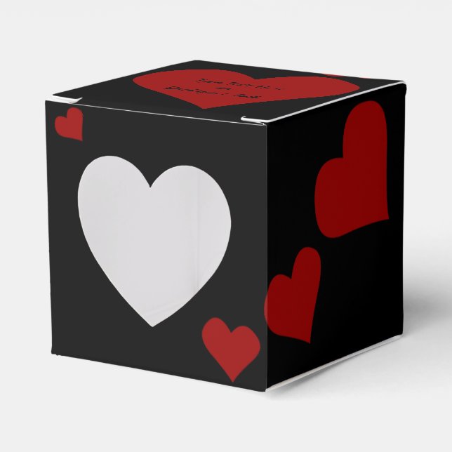 Cajas de amor personalizadas de San Valentín (Anverso)