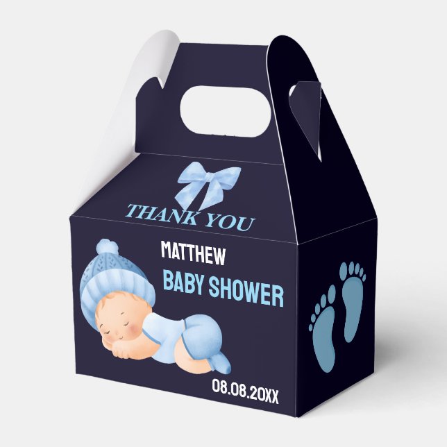 Cajas de Baby Shower personalizadas y personalizad (Front Side)