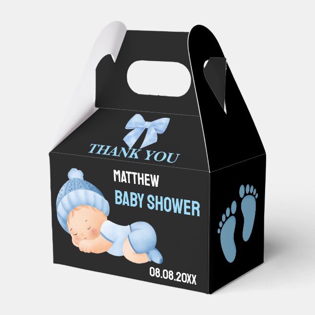 Cajas de Baby Shower personalizadas y personalizad (Front Side)