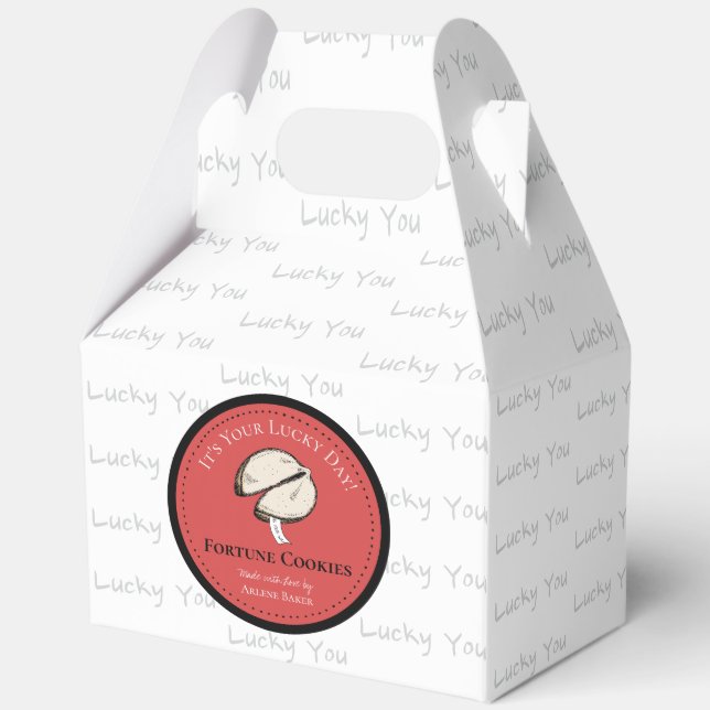 Cajas de bricolaje de Fortune chinas caseras (Reverso )