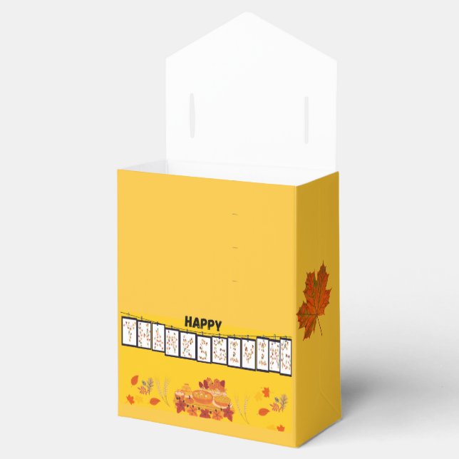 Cajas de carpas de Acción de Gracias Amarillo KC (Abierto)