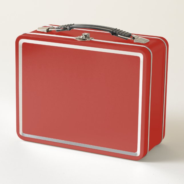 Cajas de Comida Rojas | Caja de Comida Duradera y  (Anverso)