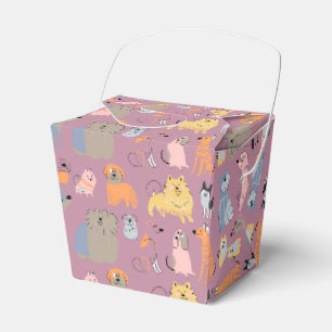 Cajas de consumo de Doggy Party Favor Out - Servic