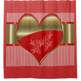 Cajas de Cortina de Ducha de Corazón