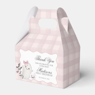 Cajas de Cumpleaños Fantasmas Pastel Rosa Gable