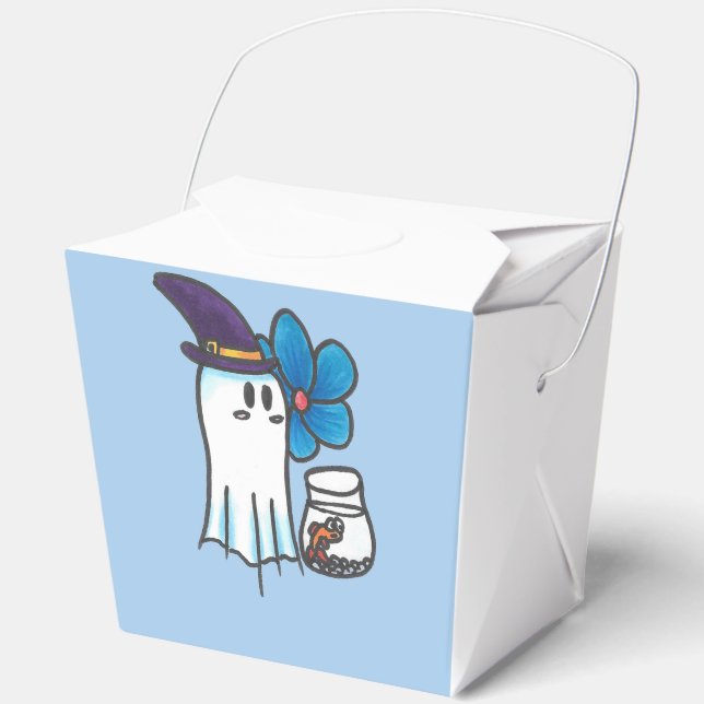 Cajas de Favor Cute Ghost Kurt Spoopyton (Anverso)