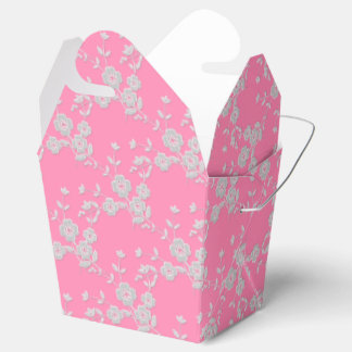 CAJAS DE FAVOR DE 1-Pink-White-PARTY estilo FS, sa