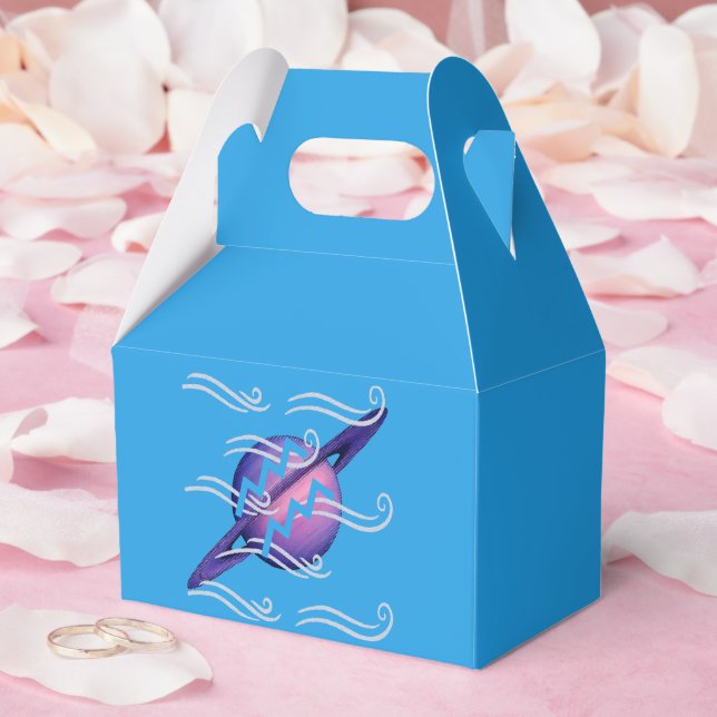 Cajas de Favor de Acuario (Boda)