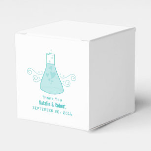 Cajas de Favor de Bodas de Boda de Química Dulce A
