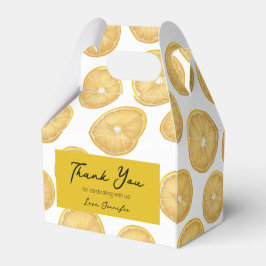 Cajas de Favor de Cumpleaños con Agradecimiento (L