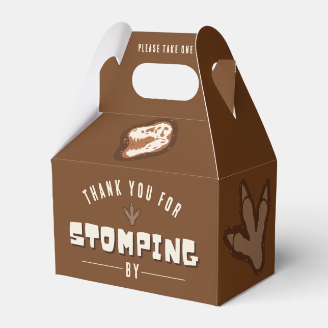 Cajas de Favor de Cumpleaños de la Excavación de D (Front Side)