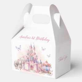 Cajas de Favor de Cumpleaños del Castillo de la Pr
