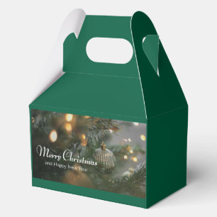 cajas de favor de diseño de Navidad