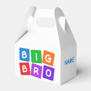 Cajas de favor de personalizado Big Bro