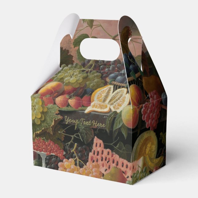 Cajas de favor de personalizado de vida fija (Front Side)