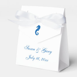 Cajas de Favor de Tiendas "Sea Horse Serenity"
