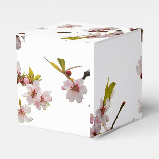 Cajas de Favor Floral Suave (Costado Anverso)