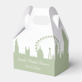 Cajas de favor personalizadas de London Skyline Sa