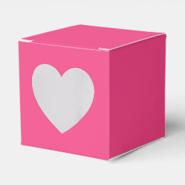 Cajas de Favor Personalizadas Rosadas – Estilo Cor