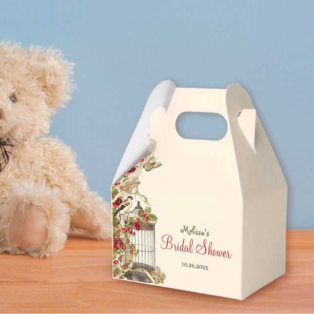 Cajas de favores de ducha de boda de jaula para pá (Subido por el creador)