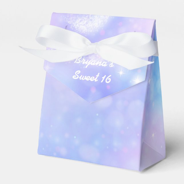 Cajas de favores de fiesta de cumpleaños con luces (Front Side)