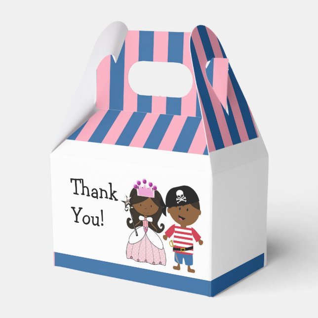 Cajas de favores de fiesta de cumpleaños de prince (Front Side)