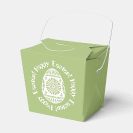 Cajas de favores de Huevo de Pascua