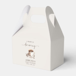 Cajas de favores de papel para baby shower 'Un beb