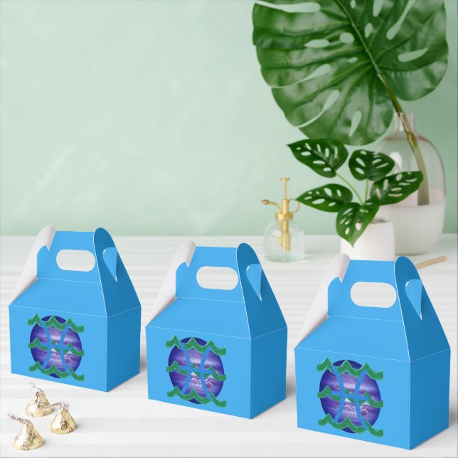 Cajas de favores de Piscis (Múltiple)