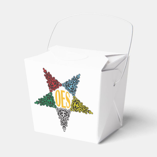 Cajas de favores de Star Oriental (Front Side)