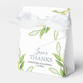 Cajas de favoritas de boda Vegetación acuática