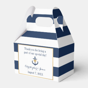 Cajas de favoritos con temática náutica - Diseño d
