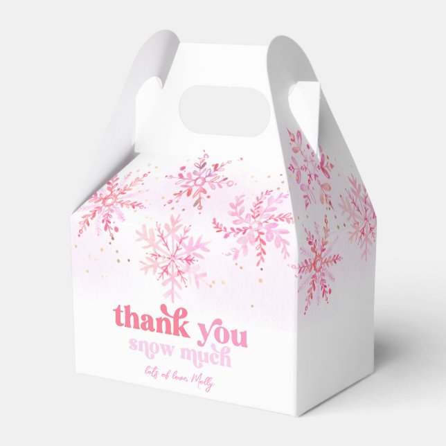 Cajas de favoritos de cumpleaños de invierno (Front Side)