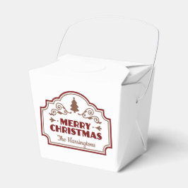 Cajas de favoritos de Navidades de nombres persona