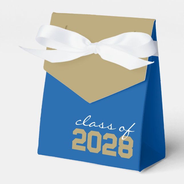 Cajas de favoritos de oro Royal Blue & Bronze (Front Side)