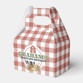 Cajas de favoritos de tema de granja
