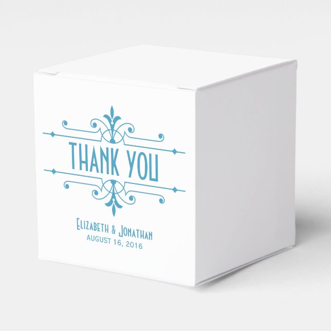 Cajas de favoritos ornamentales azules v2 (Costado Anverso)