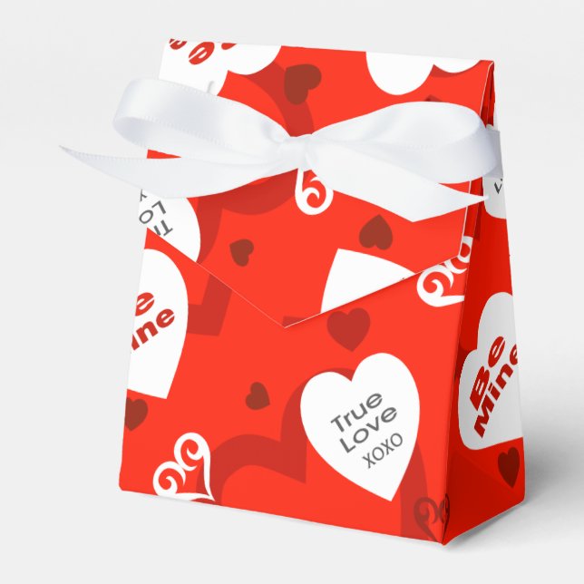 Cajas de Favoritos para Fiesta de San Valentín (Front Side)