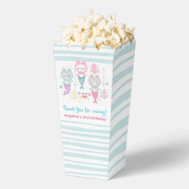 Cajas de favoritos para una fiesta de cumpleaños c