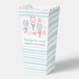 Cajas de favoritos para una fiesta de cumpleaños c