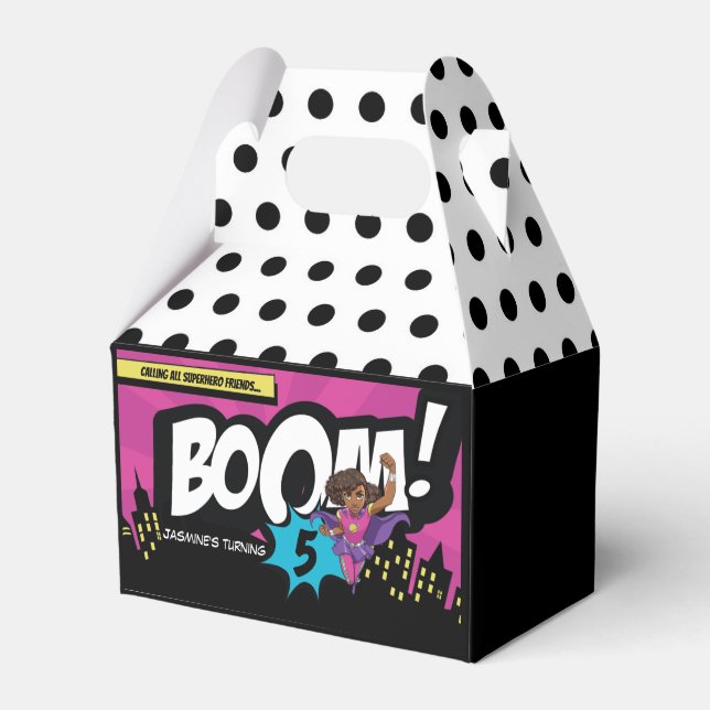 Cajas de favoritos personalizadas SuperCoco (Front Side)