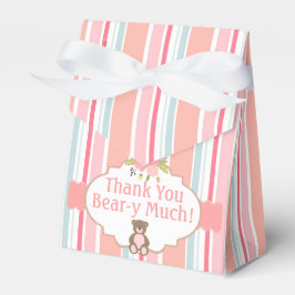 Cajas de favoritos Teddy Bear Picnic Shabby Chic