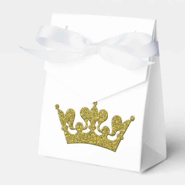 Cajas de fiesta de la princesa real corona de purp (Front Side)