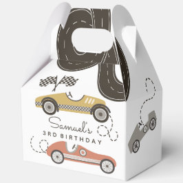 Cajas de fiesta temática de Carreras de coches de 