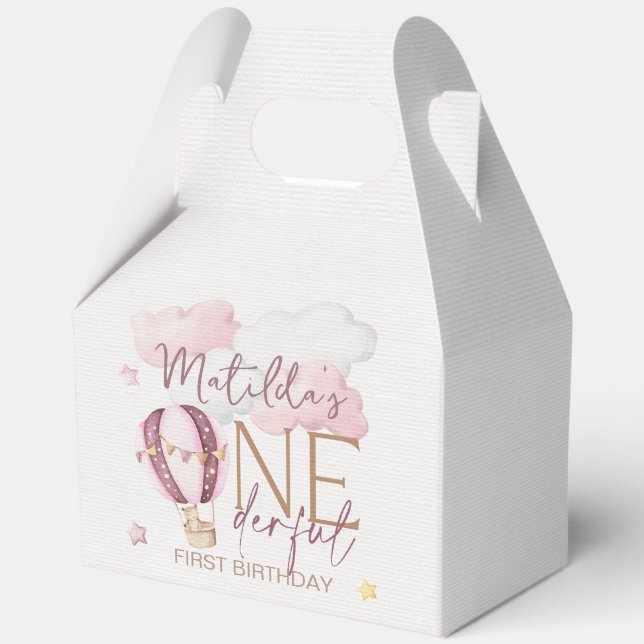 Cajas de fiesta temática de cumpleaños personaliza (Anverso)