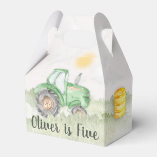 Cajas de Fiestas temáticas de los tractores de cor
