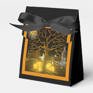 Cajas de la invitación del favor de Halloween