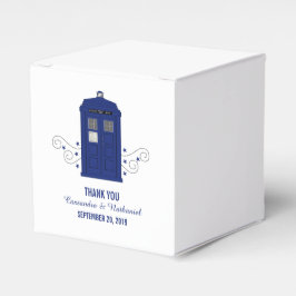 Cajas de la policía Cajas de favoritos de boda v3