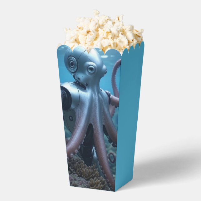 Cajas de palomitas de ciber Octopus (apareció)