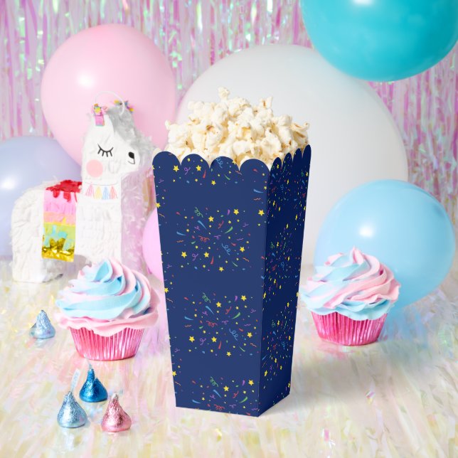 Cajas de palomitas de cumpleaños infantiles con co (Fiesta)